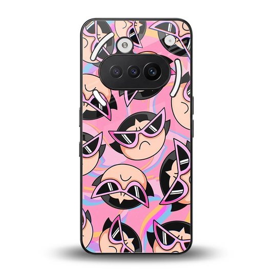 Sassy Squad back phone cover | glass case for nothing phone 3a