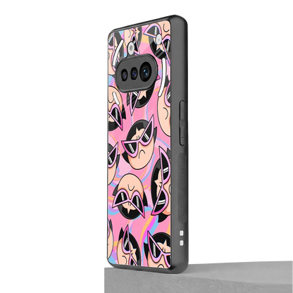 Sassy Squad nothing phone 3a mobile cover | shockproof glass phone case