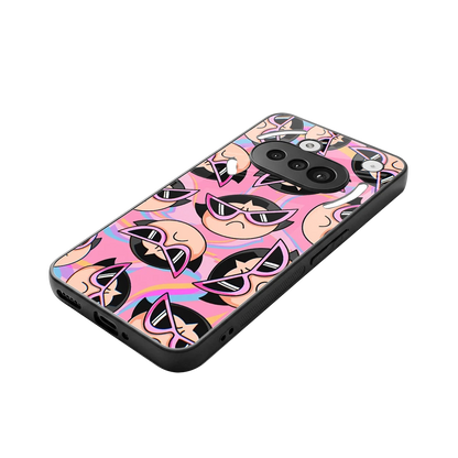 Sassy Squad stylish phone case for nothing phone 3a | glossy glass and slim fit