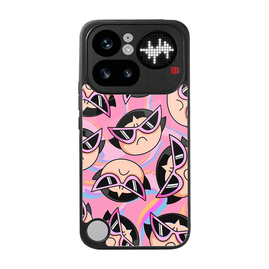 Sassy Squad back phone cover | glass case for nothing phone 4a pro