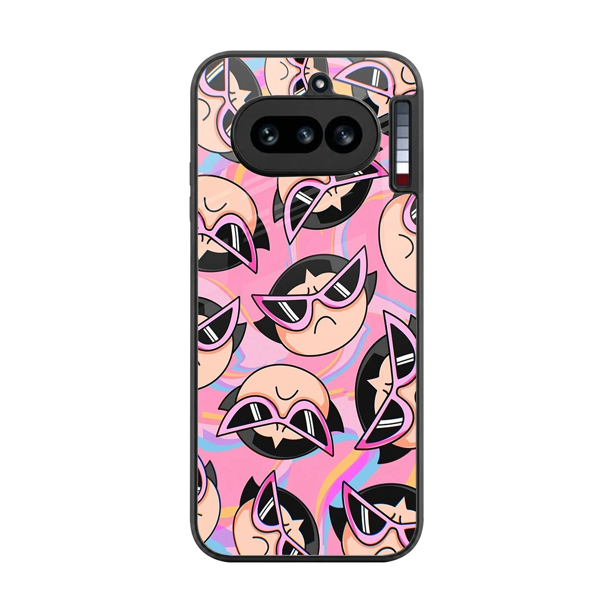 Sassy Squad back phone cover | glass case for nothing phone 4a