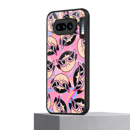 Sassy Squad nothing phone 4a mobile cover | shockproof glass phone case
