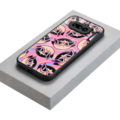 Sassy Squad stylish phone case for nothing phone 4a | glossy glass and slim fit