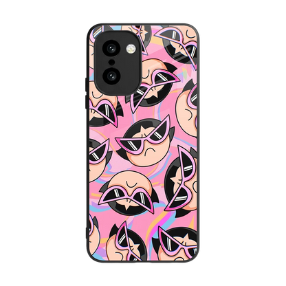 Sassy Squad back phone cover | glass case for oneplus 15r