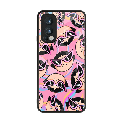 Sassy Squad back phone cover | glass case for oneplus nord 2