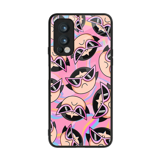 Sassy Squad back phone cover | glass case for oneplus nord 2