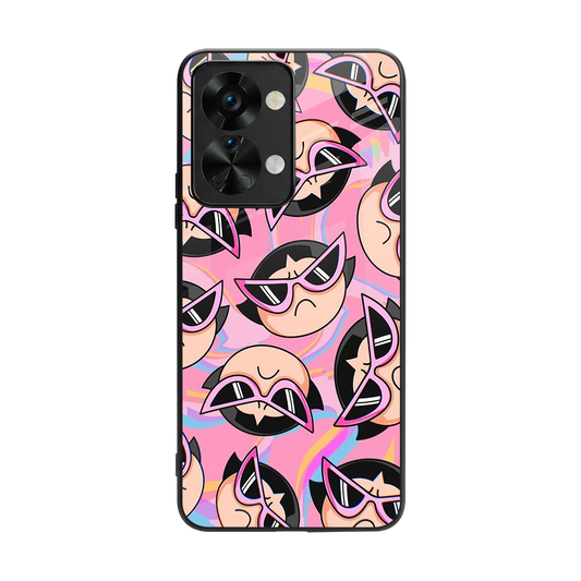 Sassy Squad back phone cover | glass case for oneplus nord 2t