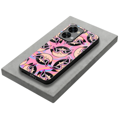 Sassy Squad stylish phone case for oneplus nord 2t | glossy glass and slim fit