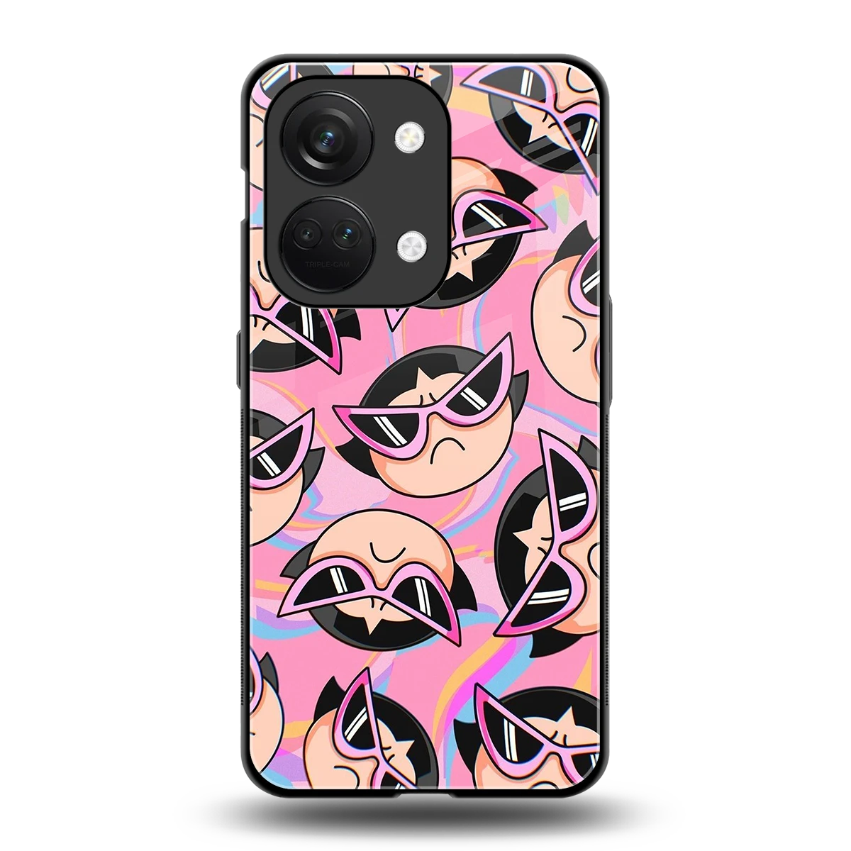 Sassy Squad back phone cover | glass case for oneplus nord 3