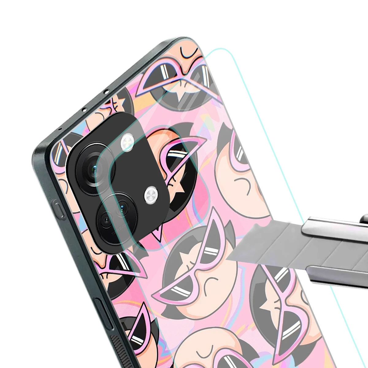 Sassy Squad stylish phone case for oneplus nord 3 | glossy glass and slim fit