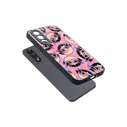 Sassy Squad sleek oneplus nord 5 cover with tempered glass back and TPU edges
