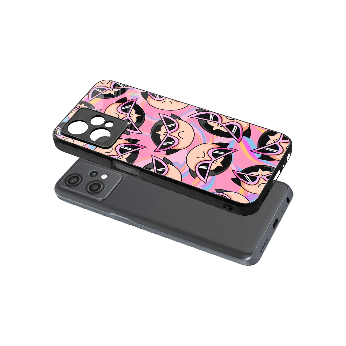Sassy Squad sleek oneplus nord ce 2 lite cover with tempered glass back and TPU edges