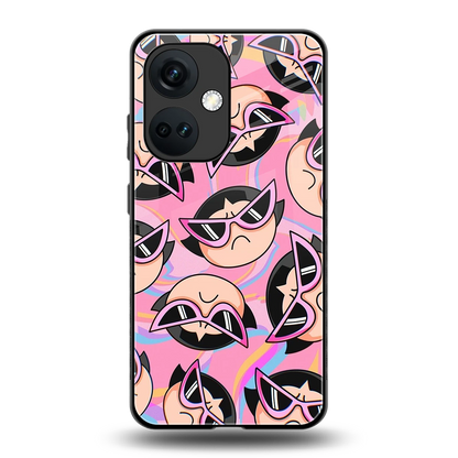 Sassy Squad back phone cover | glass case for oneplus nord ce 3