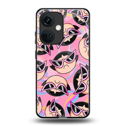 Sassy Squad back phone cover | glass case for oneplus nord ce 3