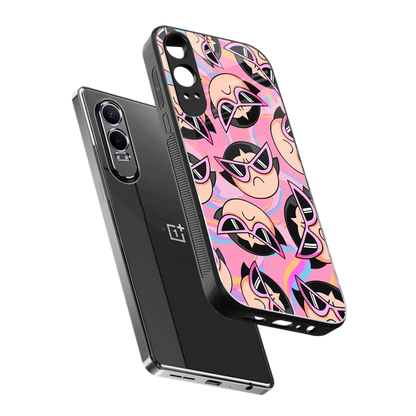 Sassy Squad sleek oneplus nord ce 4 lite cover with tempered glass back and TPU edges