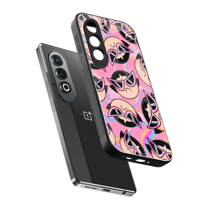 Sassy Squad sleek oneplus nord ce 4 cover with tempered glass back and TPU edges