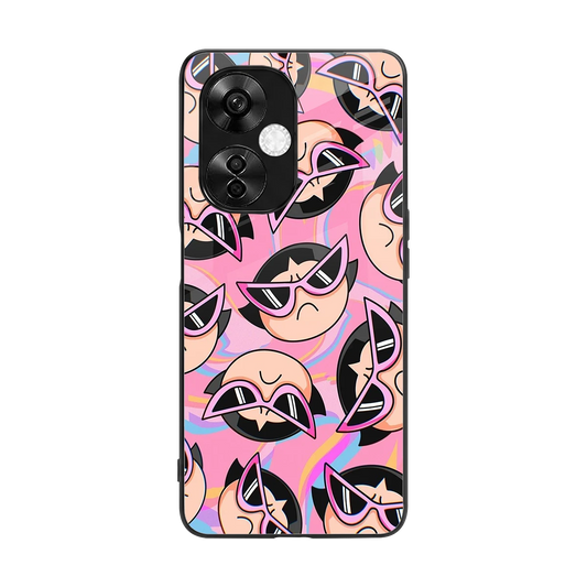 Sassy Squad back phone cover | glass case for oneplus nord ce 3 lite