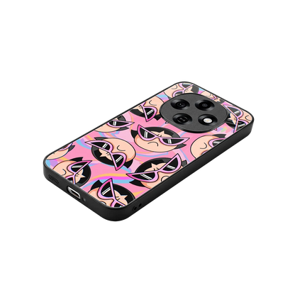 Sassy Squad stylish phone case for oppo f31 pro 5g | glossy glass and slim fit
