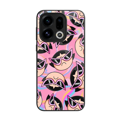 Sassy Squad back phone cover | glass case for oppo find x9