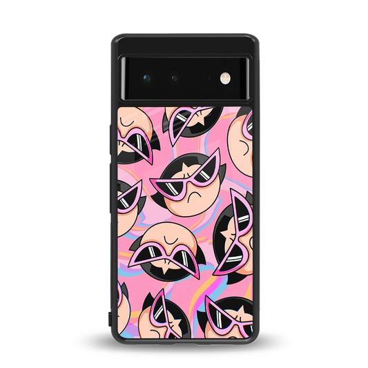 Sassy Squad back phone cover | glass case for google pixel 6a
