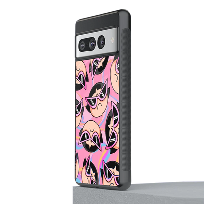 Sassy Squad stylish phone case for google pixel 7 pro | glossy glass and slim fit