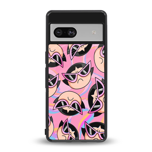 Sassy Squad back phone cover | glass case for google pixel 7a