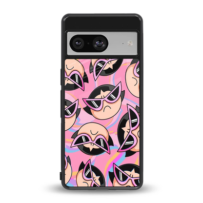 Sassy Squad back phone cover | glass case for google pixel 8