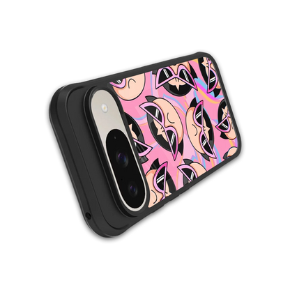 Sassy Squad stylish phone case for google pixel 9 | glossy glass and slim fit