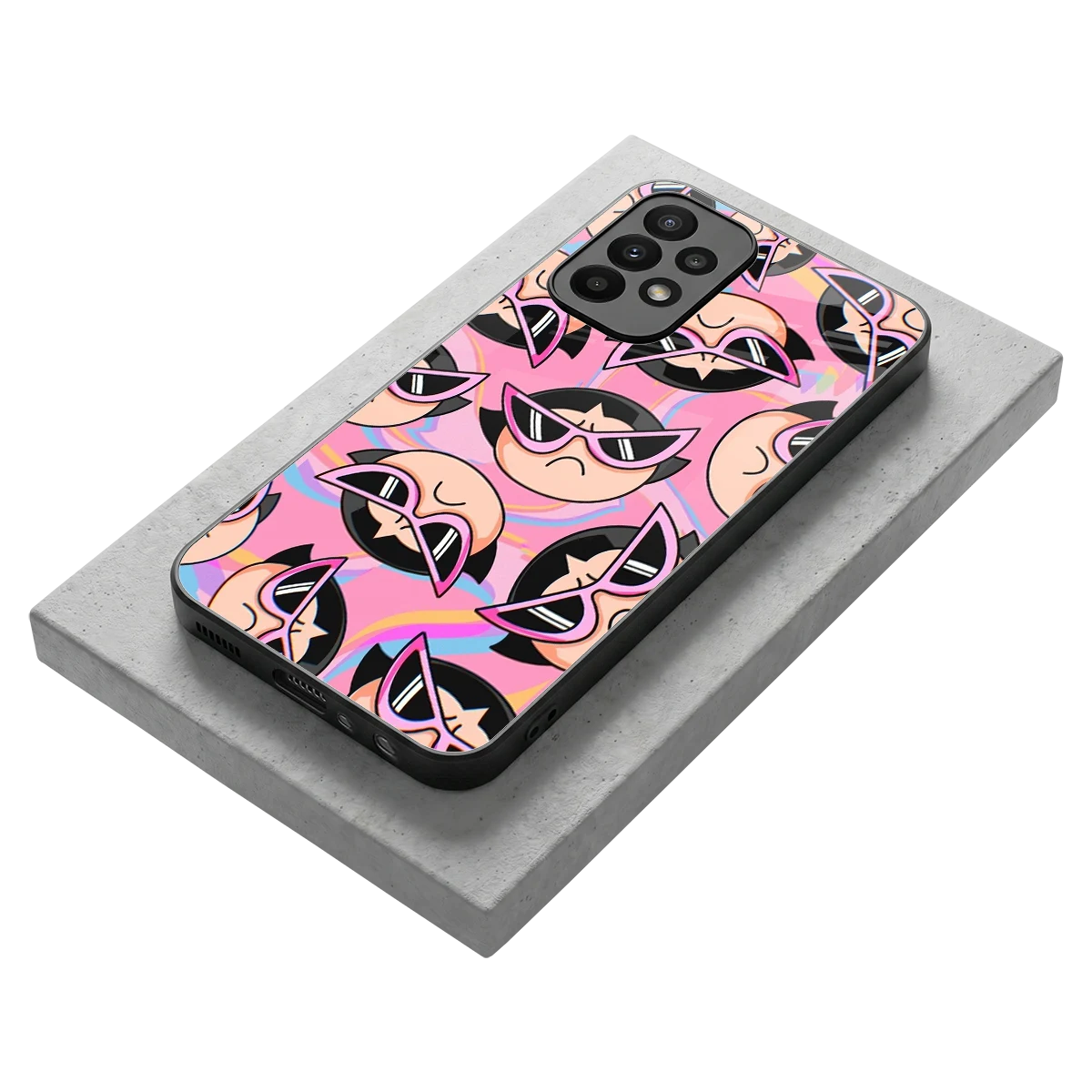Sassy Squad stylish phone case for samsung galaxy a23 | glossy glass and slim fit