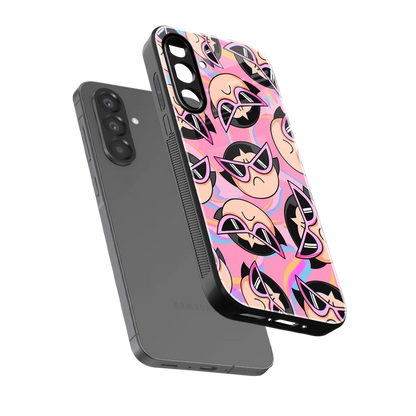 Sassy Squad sleek samsung galaxy a36 5g cover with tempered glass back and TPU edges