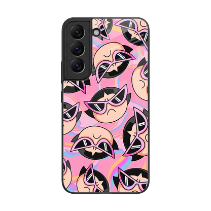 Sassy Squad back phone cover | glass case for samsung galaxy s22