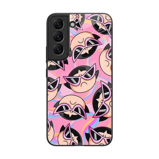 Sassy Squad back phone cover | glass case for samsung galaxy s22