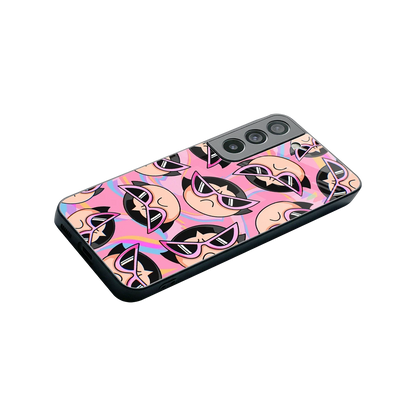 Sassy Squad stylish phone case for samsung galaxy s22 | glossy glass and slim fit