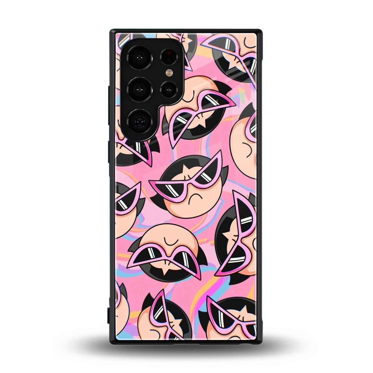 Sassy Squad back phone cover | glass case for samsung galaxy s24 ultra