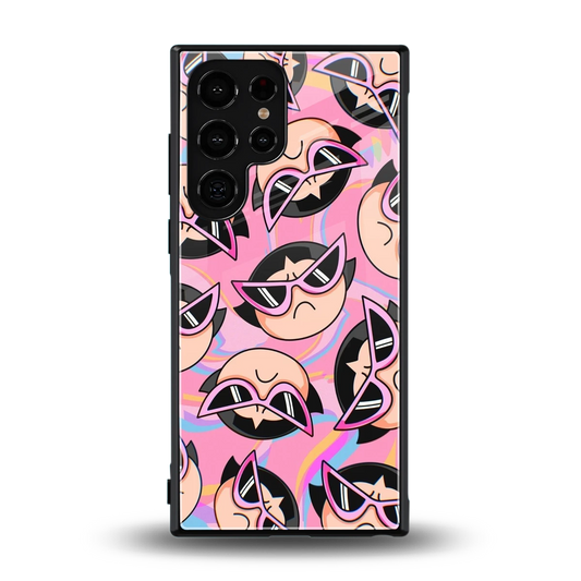 Sassy Squad back phone cover | glass case for samsung galaxy s24 ultra