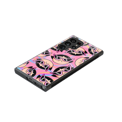Sassy Squad stylish phone case for samsung galaxy s24 ultra | glossy glass and slim fit
