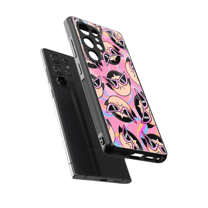 Sassy Squad sleek samsung galaxy s25 ultra cover with tempered glass back and TPU edges