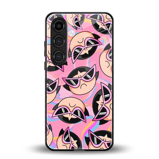 Sassy Squad back phone cover | glass case for samsung galaxy s24