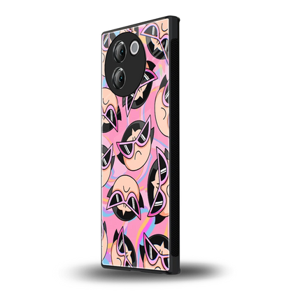 Sassy Squad vivo v30e mobile cover | shockproof glass phone case