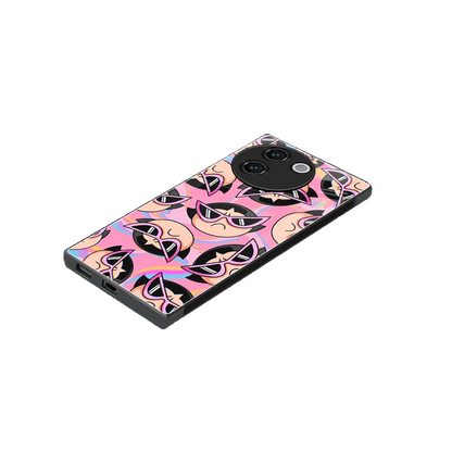 Sassy Squad stylish phone case for vivo v30e | glossy glass and slim fit