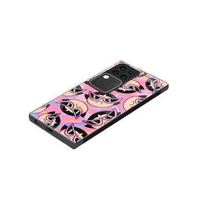 Sassy Squad stylish phone case forvivo v30 pro | glossy glass and slim fit