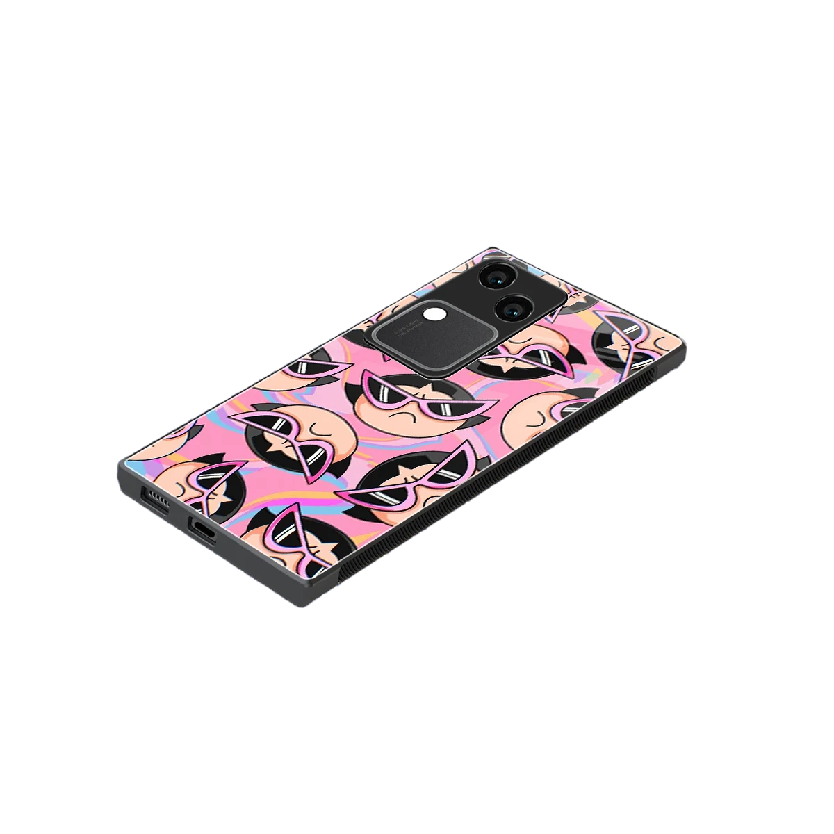 Sassy Squad stylish phone case for vivo v30 | glossy glass and slim fit