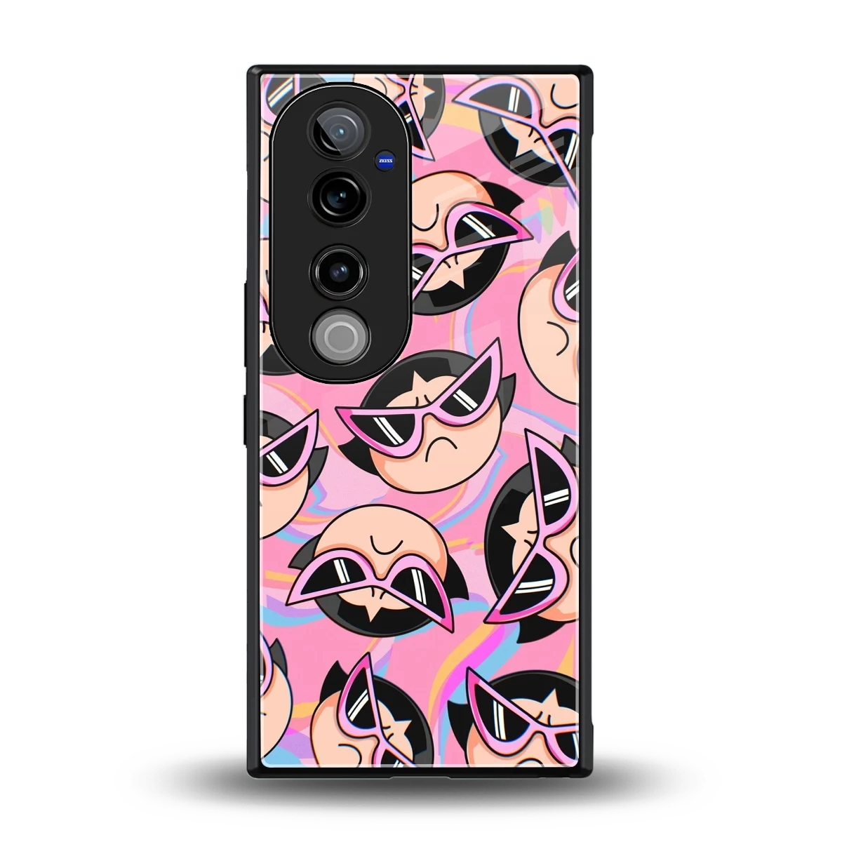 Sassy Squad back phone cover | glass case for vivo v40 pro