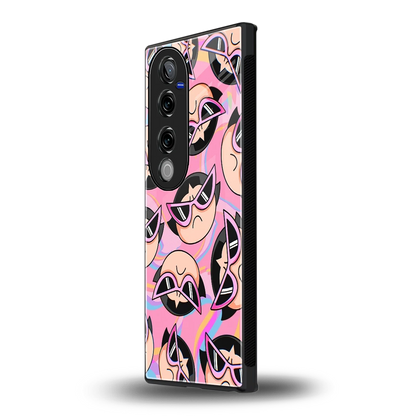 Sassy Squad vivo v40 pro mobile cover | shockproof glass phone case