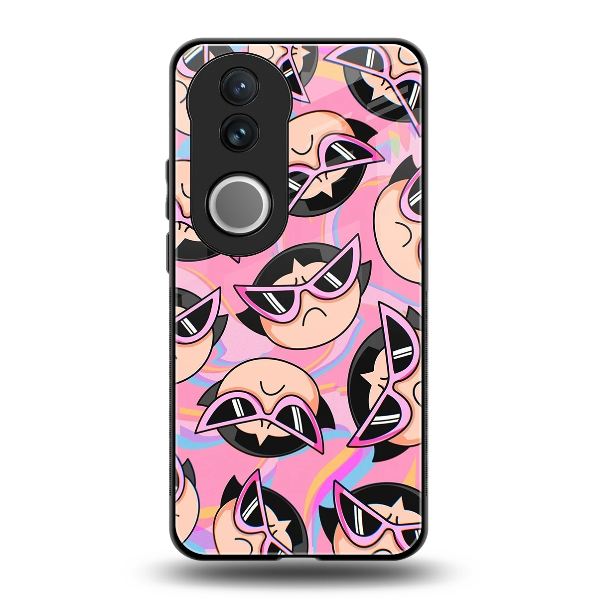 Sassy Squad back phone cover | glass case for vivo v50