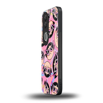 Sassy Squad vivo v50 mobile cover | shockproof glass phone case