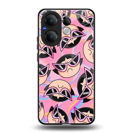 Sassy Squad back phone cover | glass case for vivo v60