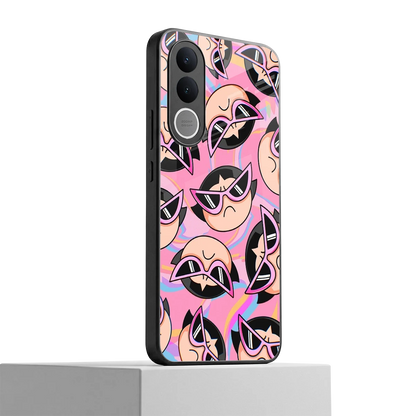 Sassy Squad vivo v70 fe mobile cover | shockproof glass phone case