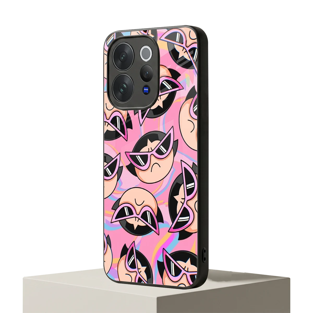 Sassy Squad vivo v70 mobile cover | shockproof glass phone case