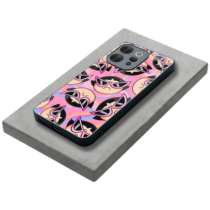 Sassy Squad stylish phone case for vivo v70 | glossy glass and slim fit